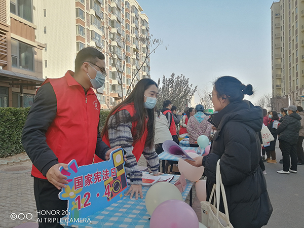 我所参与东营市开发区管委会宪法宣传月主题活